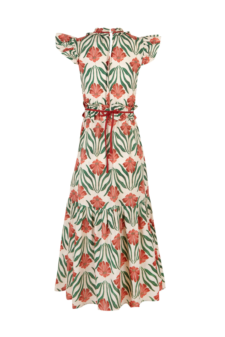 off shoulder bula dress pattern NILO RUFFLE DRESS