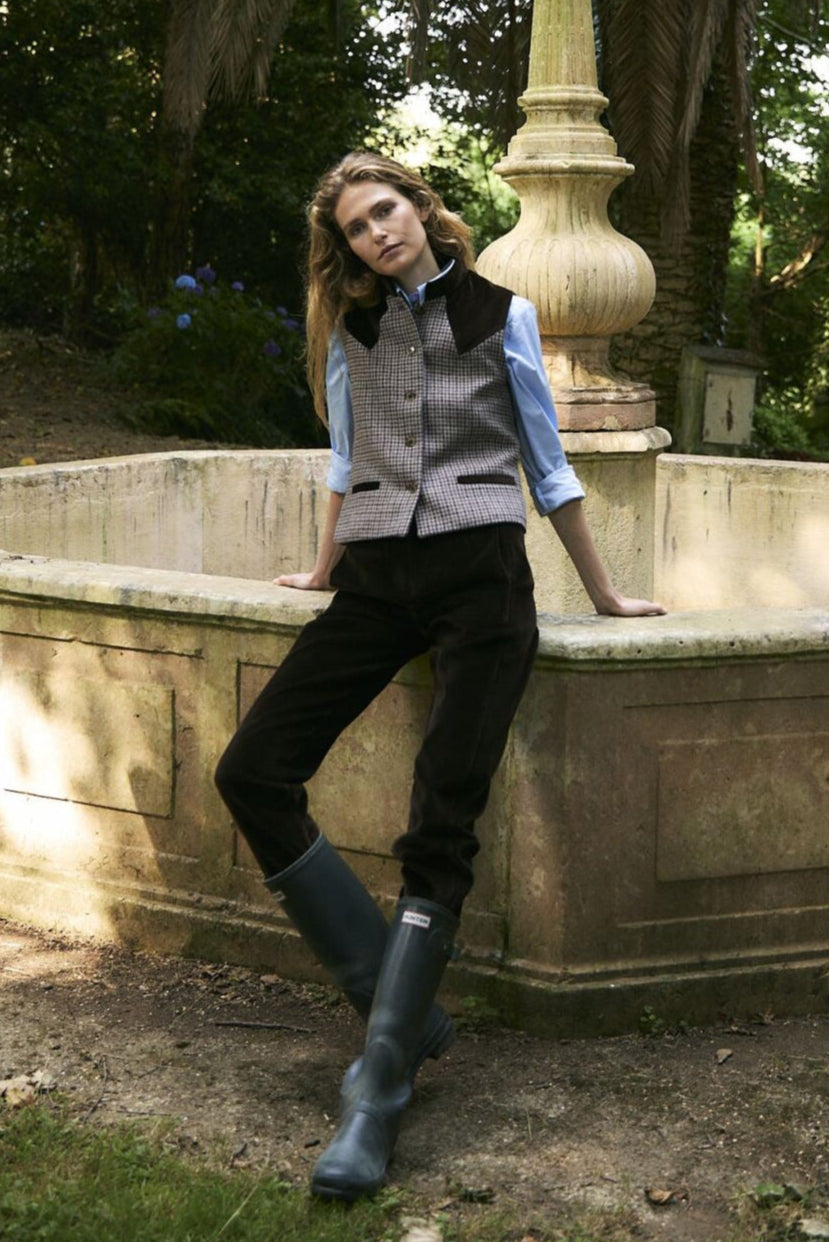 GREEN MARLOW TROUSERS