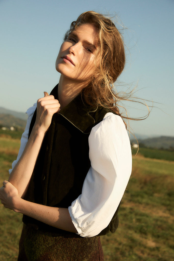 BROWN MARLOW VEST