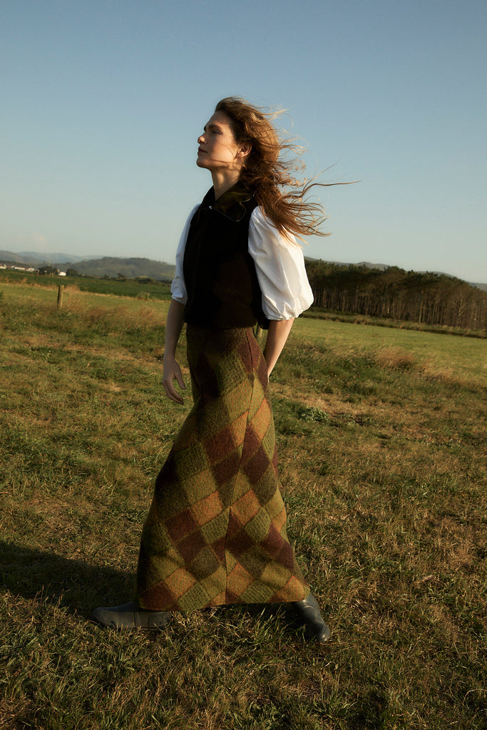 GREEN MARLOW VEST