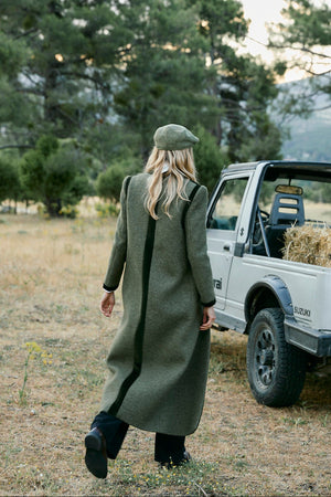 GREEN CORWIN COAT