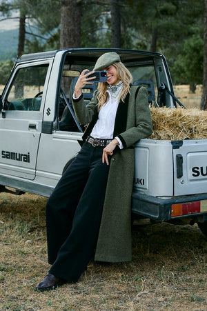 GREEN CORWIN COAT