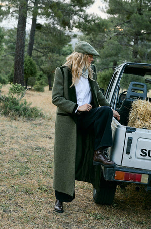 GREEN CORWIN COAT