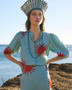 LUSTER BLOUSE