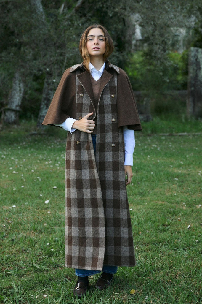 BRONTE CAPE COAT