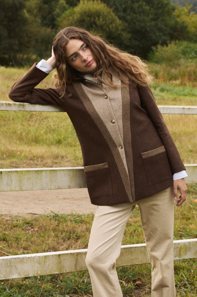 BROWN GIBSON BLAZER