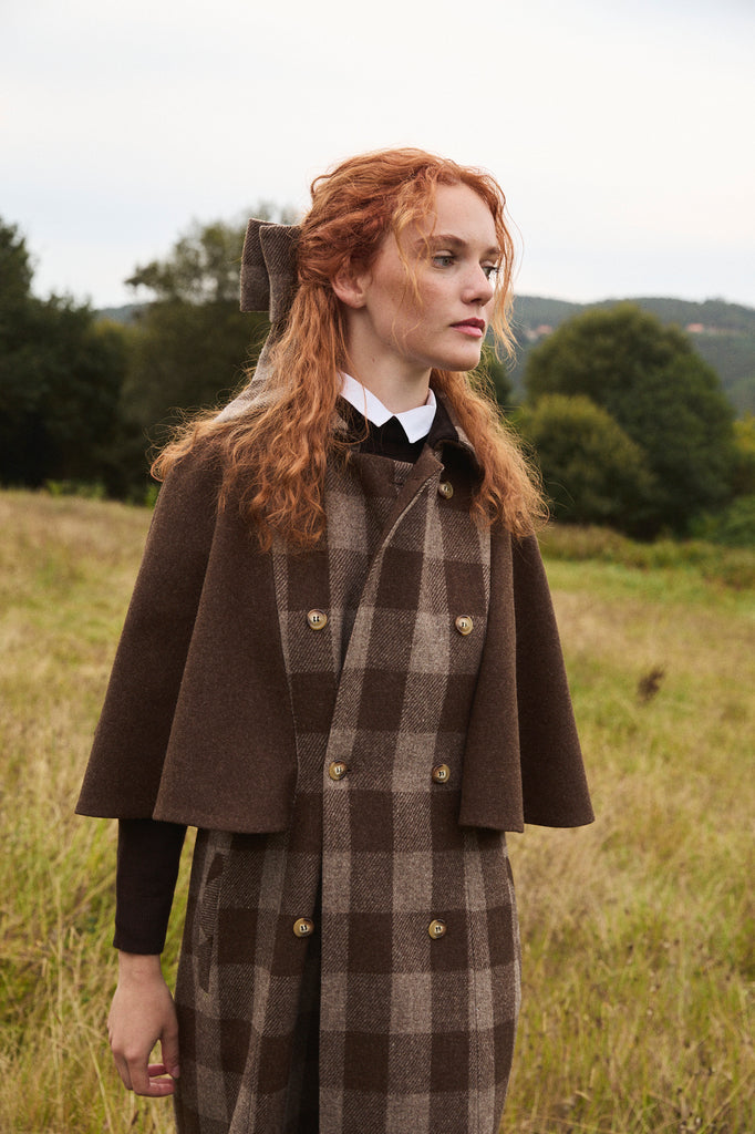 BRONTE CAPE COAT