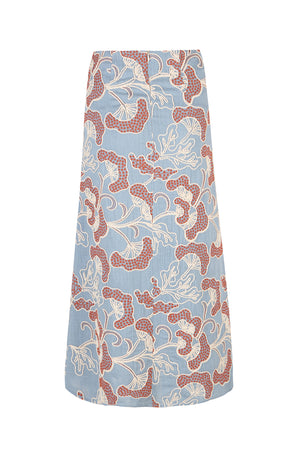 BLUE CORAL SKIRT