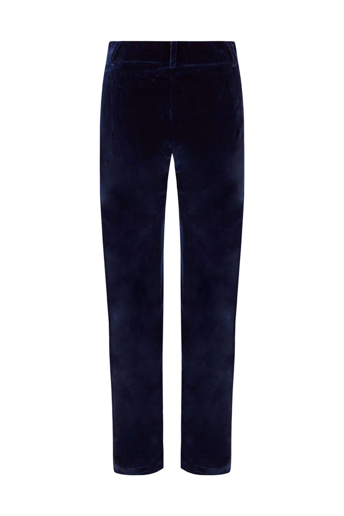 BLUE MARLOW TROUSERS