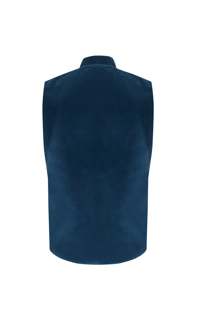 BLUE VIVIENNE VEST