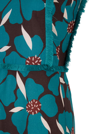 AZURE FRINGE DRESS