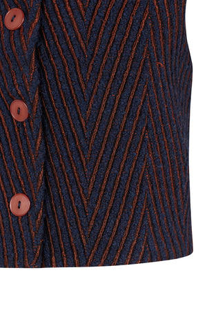 NAVY FRANKLIN VEST