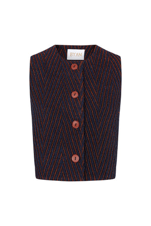 NAVY FRANKLIN VEST