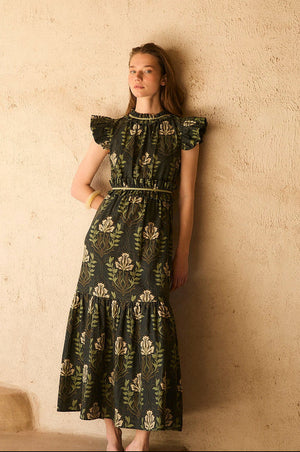 NACAR RUFFLE DRESS