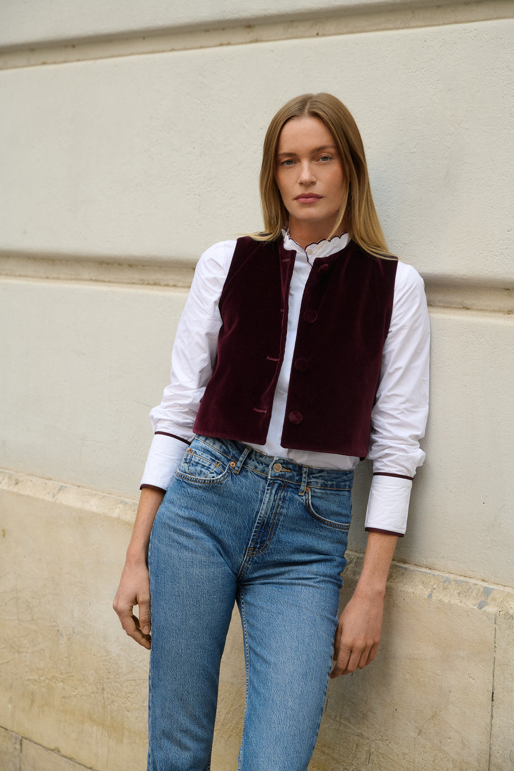 GARNET BRENNET BLOUSE
