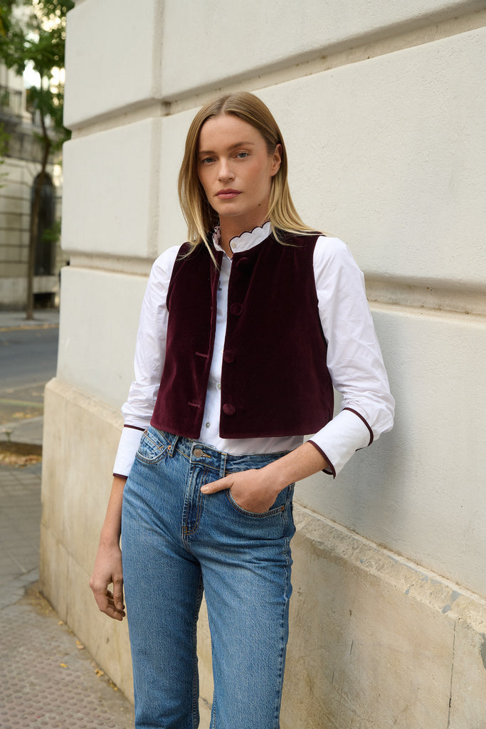 GARNET BRENNET BLOUSE