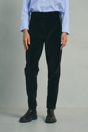 BROWN MARLOW TROUSERS