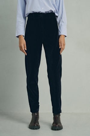 NAVY MARLOW TROUSERS