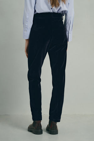 NAVY MARLOW TROUSERS