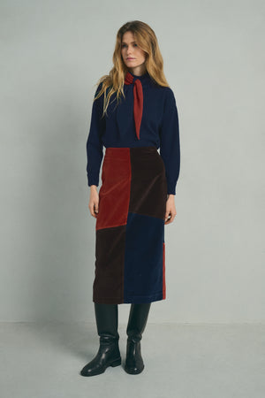 VELVET SKIRT