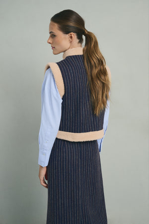 NAVY BRISTOL VEST