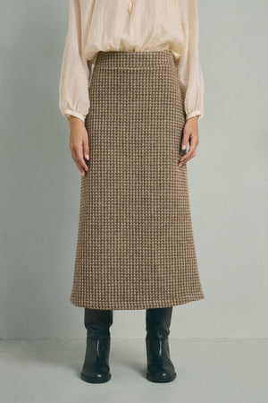 BEIGE BRISTOL SKIRT