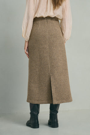 BEIGE BRISTOL SKIRT