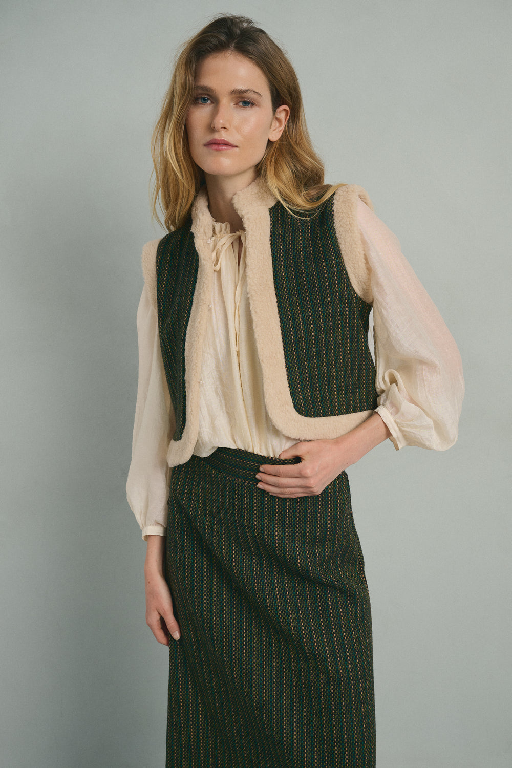 GREEN BRISTOL VEST