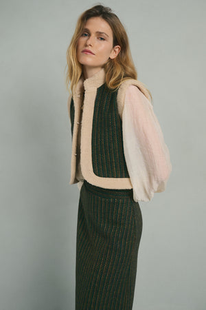 GREEN BRISTOL SKIRT