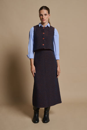 NAVY FRANKLIN VEST