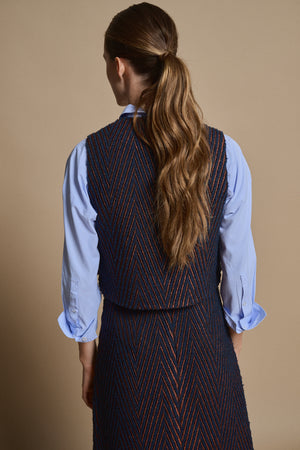 NAVY FRANKLIN VEST