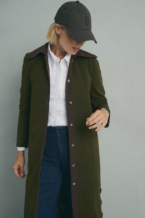 BROWN SAVILE CAPE