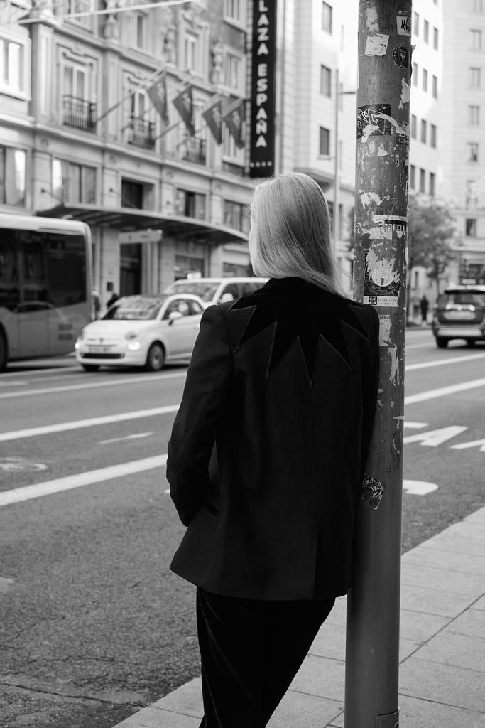 BLACK MARLOW TROUSERS