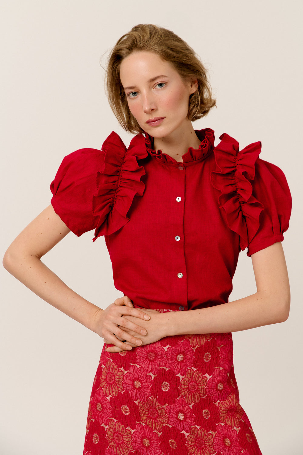 CERISE AMARETTI BLOUSE
