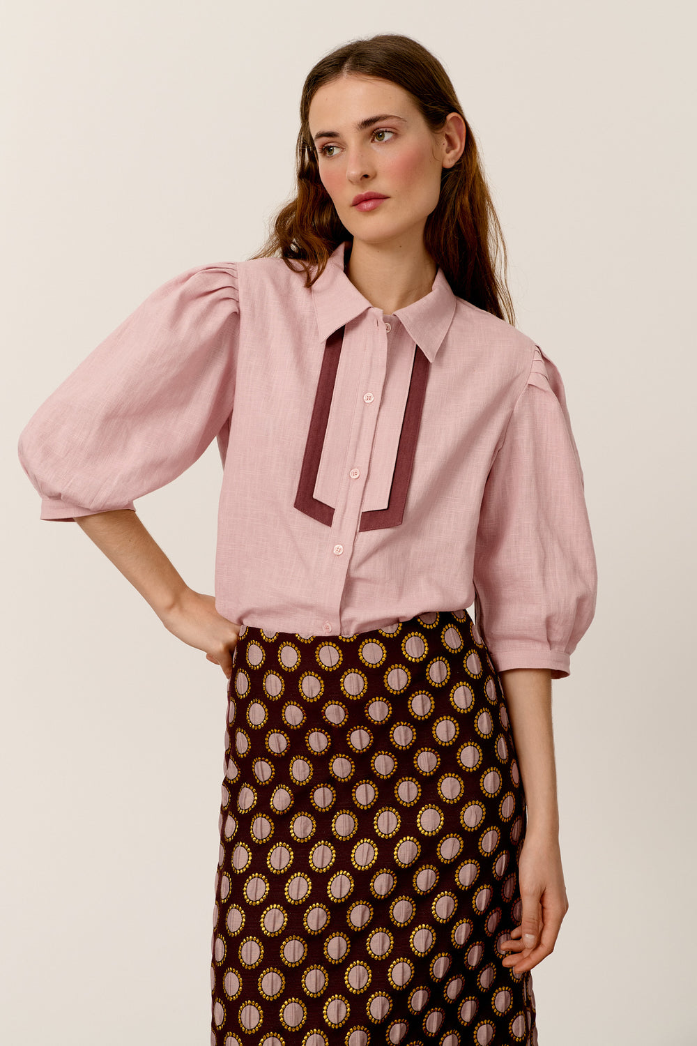 PINK ALVOR BLOUSE