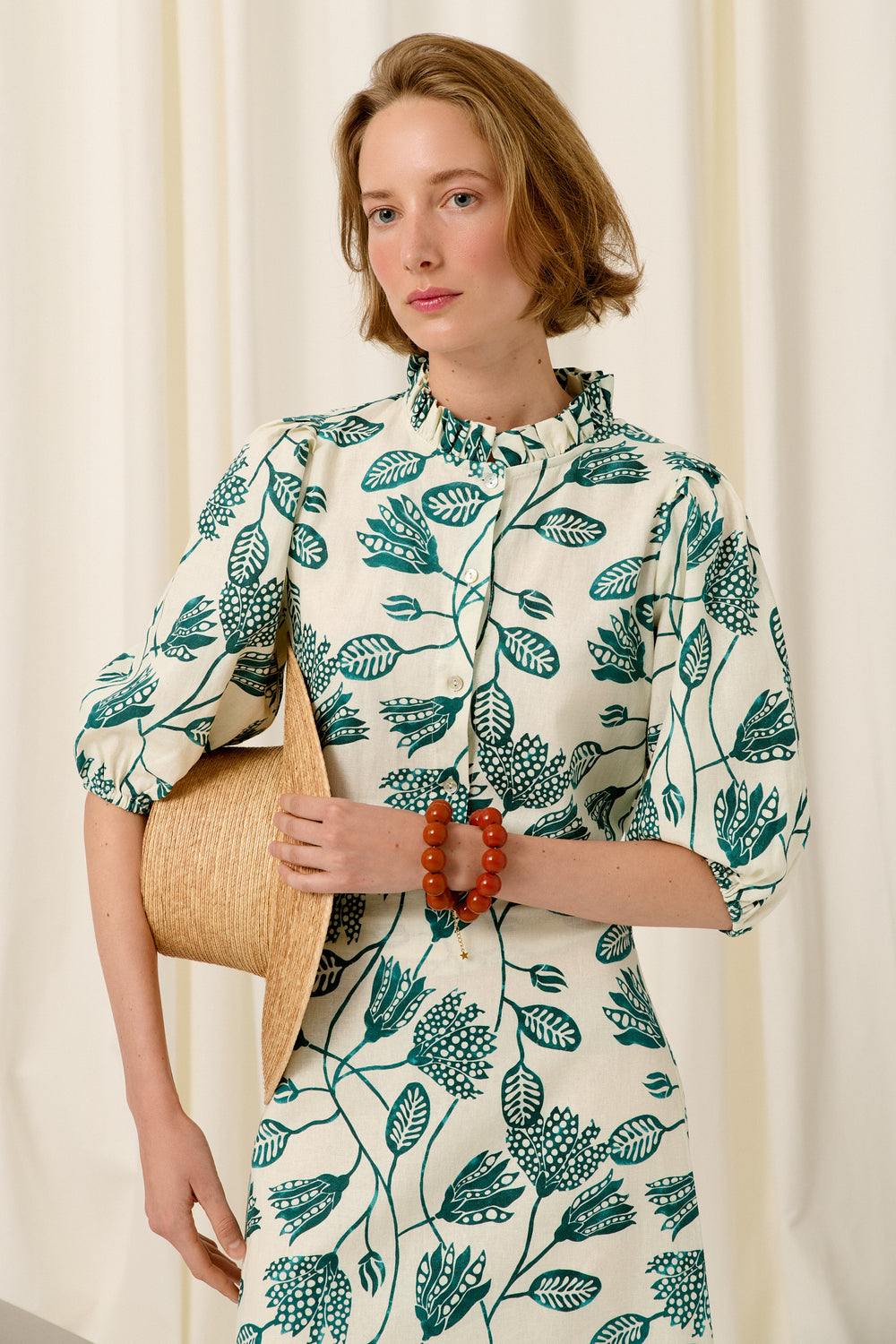 BLUE DUNAS BLOUSE