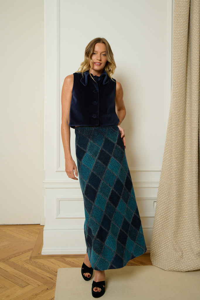 BLUE MARLOW VEST
