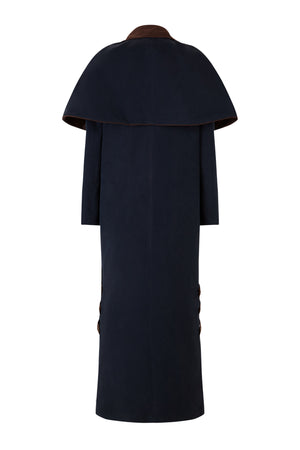 NAVY SAVILE CAPE