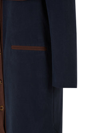 NAVY SAVILE CAPE
