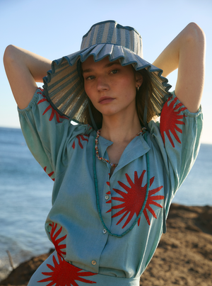 FRENCH VILLA | ISLAND CAPRI HAT