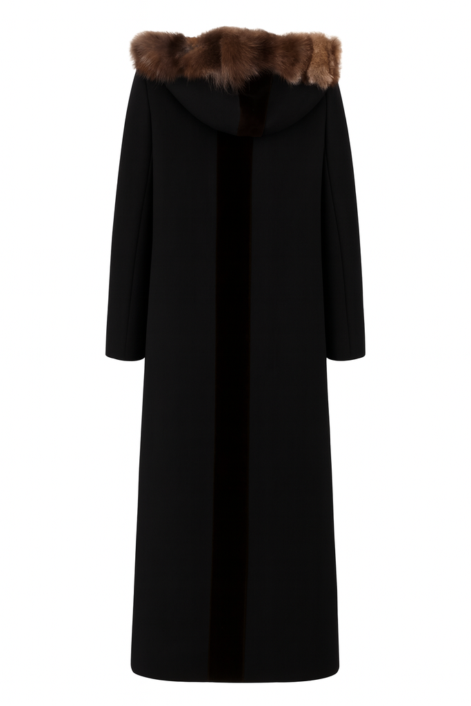 BLACK BARRON COAT