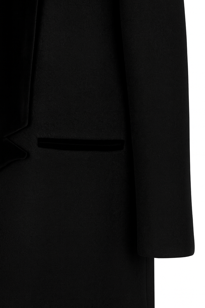 BLACK BARRON COAT