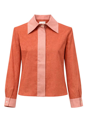 ORANGE FARIA BLOUSE