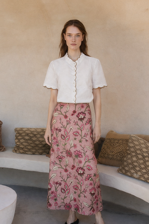 GARNET BRENNET BLOUSE