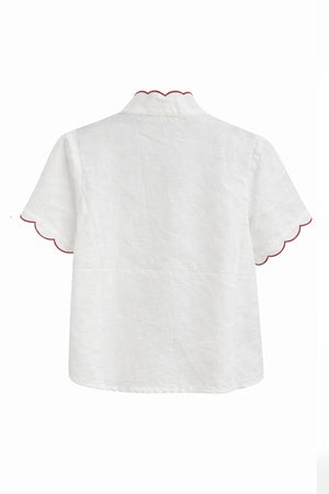 GARNET BRENNET BLOUSE