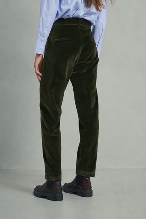 GREEN MARLOW TROUSERS
