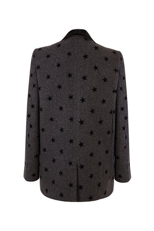 GREY STARS BLAZER
