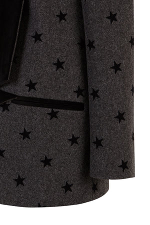 GREY STARS BLAZER