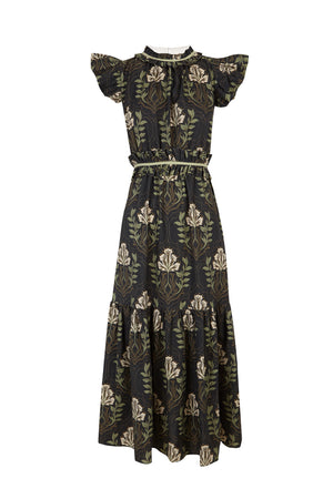 NACAR RUFFLE DRESS