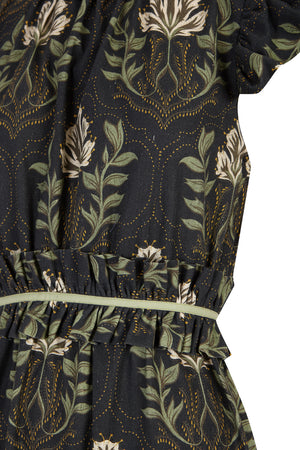 NACAR RUFFLE DRESS